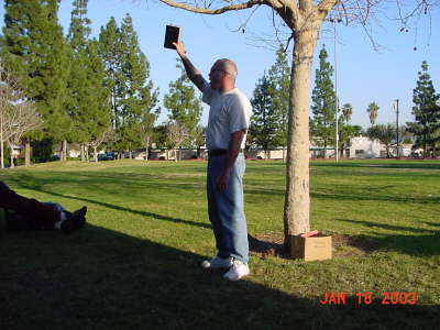 Preaching at Wells Park